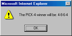 alert box